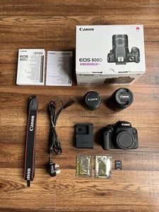 Canon EOS 800D Camera Bundle - Picture 1 of 7