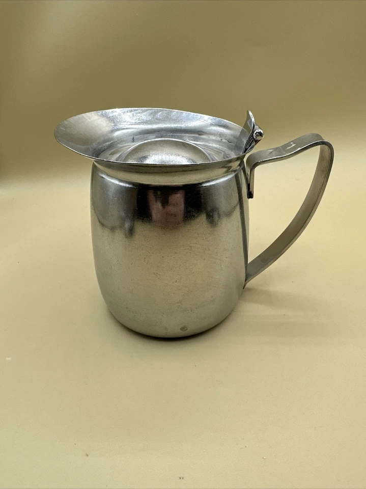 Olla crema vintage de doble pared de acero inoxidable Bloomfield Industries Foto 1 de 4