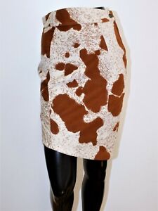 Vintage lata 80. asymetryczna spódnica THIERRY MUGLER JEANS 34FR W26 made in Italy