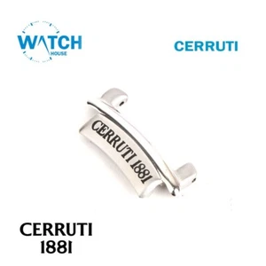 20.57 mm CERRUTI 1881 Metal Watch Band Buckle Silver-Tone Stainless Steel - Picture 1 of 5