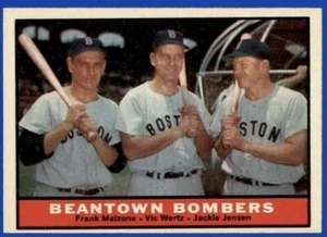 1961 Topps  #173 Beantown Bombers NR-MINT clean crisp and sharp card - Picture 1 of 2