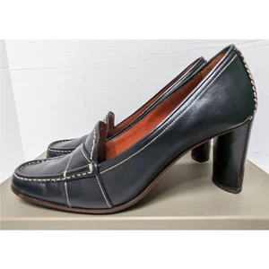 Cole Haan Marlie High Heel Pumps Black Leather Women's Size 6.5 M - Picture 1 of 12
