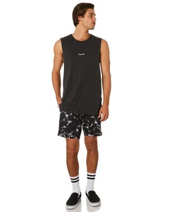 Volcom Men's Deadly Stones Shorts Black & White - Large Size 8-20 C1031802 - Picture 1 of 4