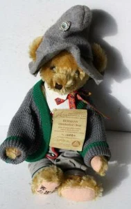 Hermann Orsacchiotto Mohair Dorato 94 Toby Award Orso Oktoberfest 432/600 Growler - Foto 1 di 1