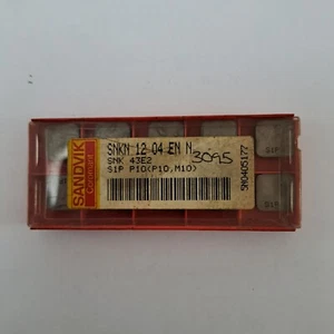 SANDVIK SNKN 12 04 EN-N SNK43E2 SIP.  Milling Insert / Tip (Pack 10 ) - Picture 1 of 1