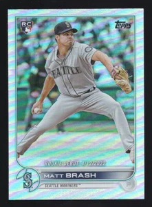 2022 Topps Update Series #US274 MATT BRASH RD RC Rookie Debut RAINBOW FOIL - Picture 1 of 2