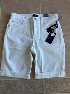 New ! NYDJ Los Angeles Lift Tuck Technology Shorts Women Size 4 - Picture 1 of 8