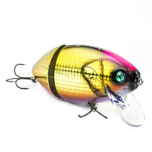 PHAT LAB Nekosogill LL Long Lip Jointed Bluegill Swimbait 4,75" 2oz - GOLD BUNA - Bild 1 von 12