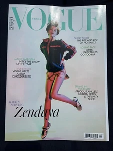 BRITISH Vogue Magazine May 2024 - Zendaya