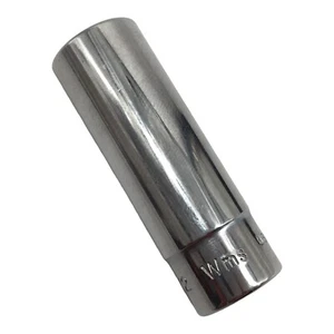 Williams 1/4 Drive Deep Socket 6 Point 1/2 Inch MD-616 Chrome 2” Long USA - Picture 1 of 9