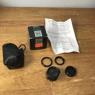 one touch twin lens sakar Super Deluxe AF Video Len With Carrying Pouch - Image 1 of 4