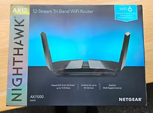 NETGEAR RAX200 Nighthawk router Wifi 6 12 stream dual band - Foto 1 di 6