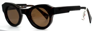 KUBORAUM Maske L1 TS Tortoise Unisex Round Full Rim Eyeglasses 42-24-145 B:37 - Picture 1 of 15