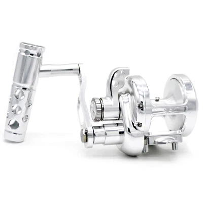 CAMEKOON Conventional Lever Drag Saltwater Boat Fishing Full Metal Jigging Reels - Image 1 of 4