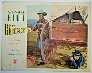 1953 The Homesteaders, Wild Bill Elliott, western vintage movie lobby card - Picture 1 of 1