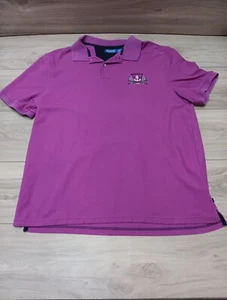 nautica blue sail polo shirt XXL  purple anchor 2000s Style Pre-owned 1983 - Picture 1 of 24