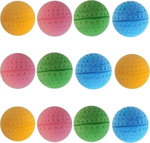 Cat Foam Ball Cat Sponge Ball Toy Cat Soccer Ball Toy 12 Count - Picture 1 of 7