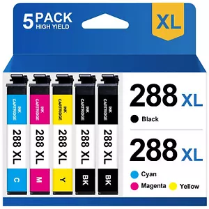288XL Ink Cartridge compatible with Epson Expression home XP-340 XP-330 Lot - Picture 1 of 12