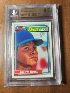 2003 Topps Gallery Heritage Rookie Edition #SG Shawn Green BGS 9.5 GEM POP 1 - Picture 1 of 2