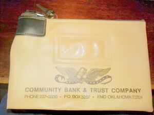 Collectible Banking & Insurance Deposit Bags for sale | eBay