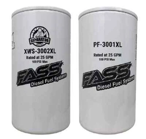 Paquete combinado de filtro de combustible serie Titanium FASS XWS-3002XL / PF-3001XL - Imagen 1 de 1