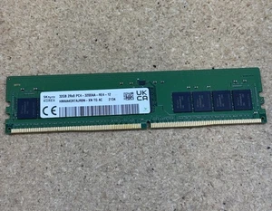 Hynix 32GB DDR4-3200 PC4-25600 2Rx8 ECC RDIMM Server Memory RAM HMAA4GR7AJR8N-XN - Picture 1 of 1