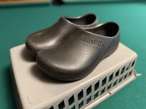 Birkenstock Profi Birki Clog Size 39 Black Comfort Work Kitchen Shoes Men’s 6.5 - Picture 1 of 9
