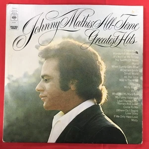 Johnny Mathis All Time Greatest Hits 12" Vinyl LP CBS Records 1972 - Picture 1 of 6