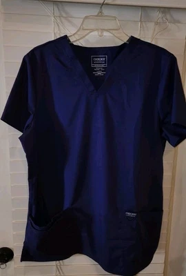 Women's Cherokee Workwear Revolution V Neck Scrub Top PURPLE  Size LARGE......B1 - Image 1 of 4