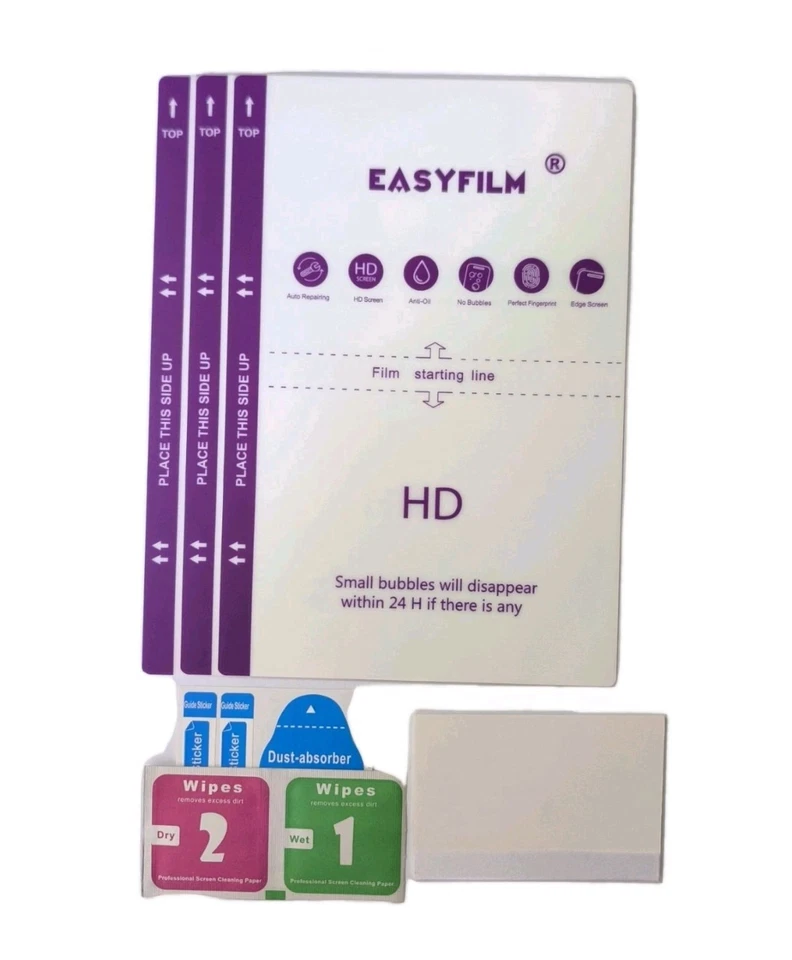 3pcs Silicon screen pellicola in idrogel per HUAWEI MATE 20 30 40 P30 P40 Lite - Immagine 1 di 3