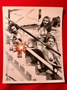 Vintage 50’s Girl Pretty PIN UP Risque Nude Original S&W Girlie Photo #61 - Bild 1 von 1