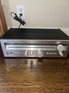 Vintage H.H. Scott Ricevitore Stereo AM/FM Modello 335R Ottime Condizioni Anni 70 Corea - Foto 1 di 12
