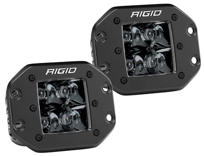 ЖЕСТКИЙ ПОЛУНОЧНЫЙ ВЫПУСК D-SERIES PRO ЗАПОДЛИЦО ПЯТНО СВЕТОДИОДНЫЙ СВЕТ ПАРА ЗАТЕМНЕНИЕ 212213BLK - Изображение 1 из 3