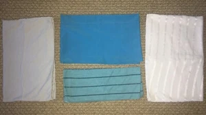 Four Gray Blue Hijab Bonnet Underscarf Cap Scarf Head Cover Muslim Under Piece - Picture 1 of 12