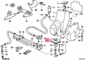 Genuine BMW E32 730i 730iL 735i 735iL 740i 740iL Covering Cap Left 61671378621 - Picture 1 of 1