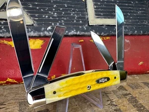 Case 2005 Yellow Bone Corncob Jig Med Congress XX Horseshoe Shield 64052 - Picture 1 of 9