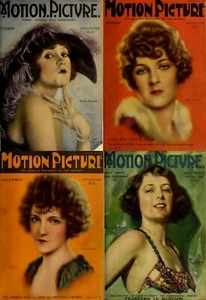 153 Issues Motion Picture - Films Movies Cinema Magazine V.1 (1914-1927) on DVD - Picture 1 of 12