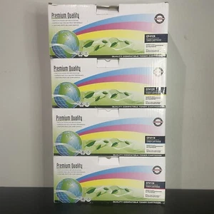 Kompatybilny z HP 410X zestaw 4 kolorowych kaset z tonerem do LaserJet PRO M452 M477 - Zdjęcie 1 z 2