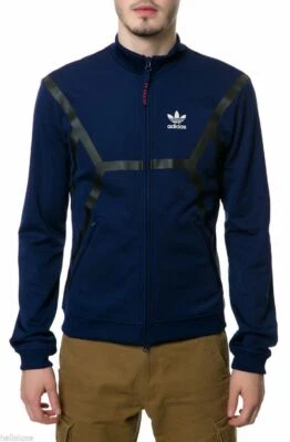 Adidas ZX TRACK TOP gym Sweat Shirt jacket Running superstar firebird Men sz 2XL - Image 1 of 4