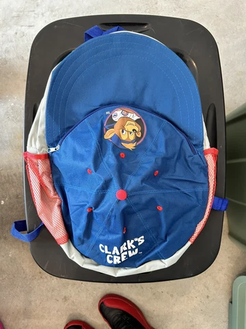 Clark The Cub Clark’s Crew Chicago Cubs Mascot Backpack Cover