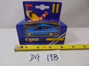 Vintage Corgi Toys Diecast Car NOS IOB In Box 1984 J31 Blue Ford Sierra - Picture 1 of 3