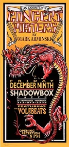 Volebeats Concert POSTER An Exhibition Of Rock Posters By Mark Arminski Signed - Picture 1 of 1