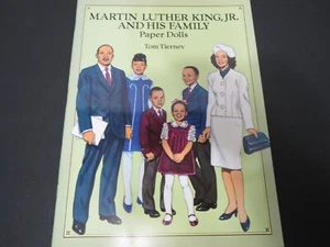 MARTIN LUTHER KING, JR. AND HIS FAMILY PAPER DOLLS - TOM TIERNEY - Picture 1 of 2