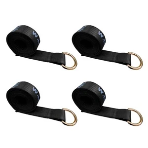 USA 4 Pack 2" x 10' Lasso Strap w/ D Ring Auto For Wheel Lift Tow Truck Trailer - Bild 1 von 7