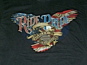 Harley-Davidson Men's Black T-Shirt LG Kingman AZ - Bild 1 von 6