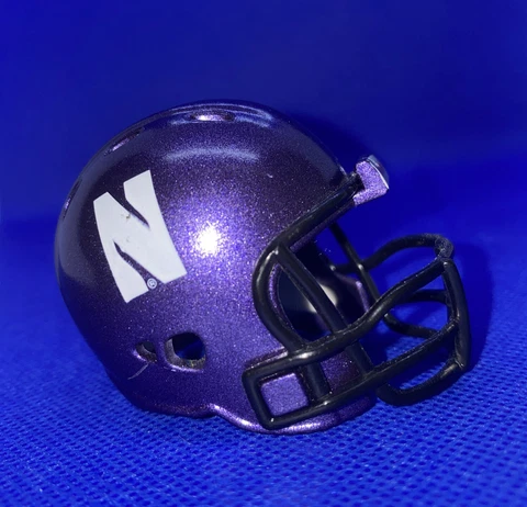 Northwestern Wildcats Riddell Pocket Pro Helmet College NCAA Football Purple Cover
