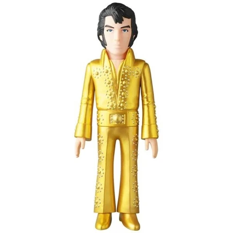 Medicom Toy VCD Vinyl Collectible Dolls ELVIS PRESLEY GOLD Ver. Figure Authentic Cover