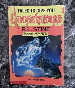 TALES TO GIVE YOU GOOSEBUMPS 1,TEN SPOOKY STORIES Special Edition Books RL Stine - Picture 1 of 9