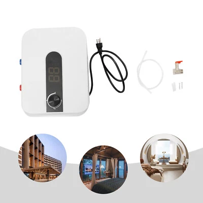 Mini tanque eléctrico 1500W 110V calentador de agua ducha compacto almacenamiento toma superior Foto 1 de 4