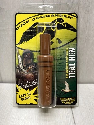 Duck Commander  Blue-Winged Teal Hen Double Reed Brown Hunting Duck Call New - Image 1 of 2